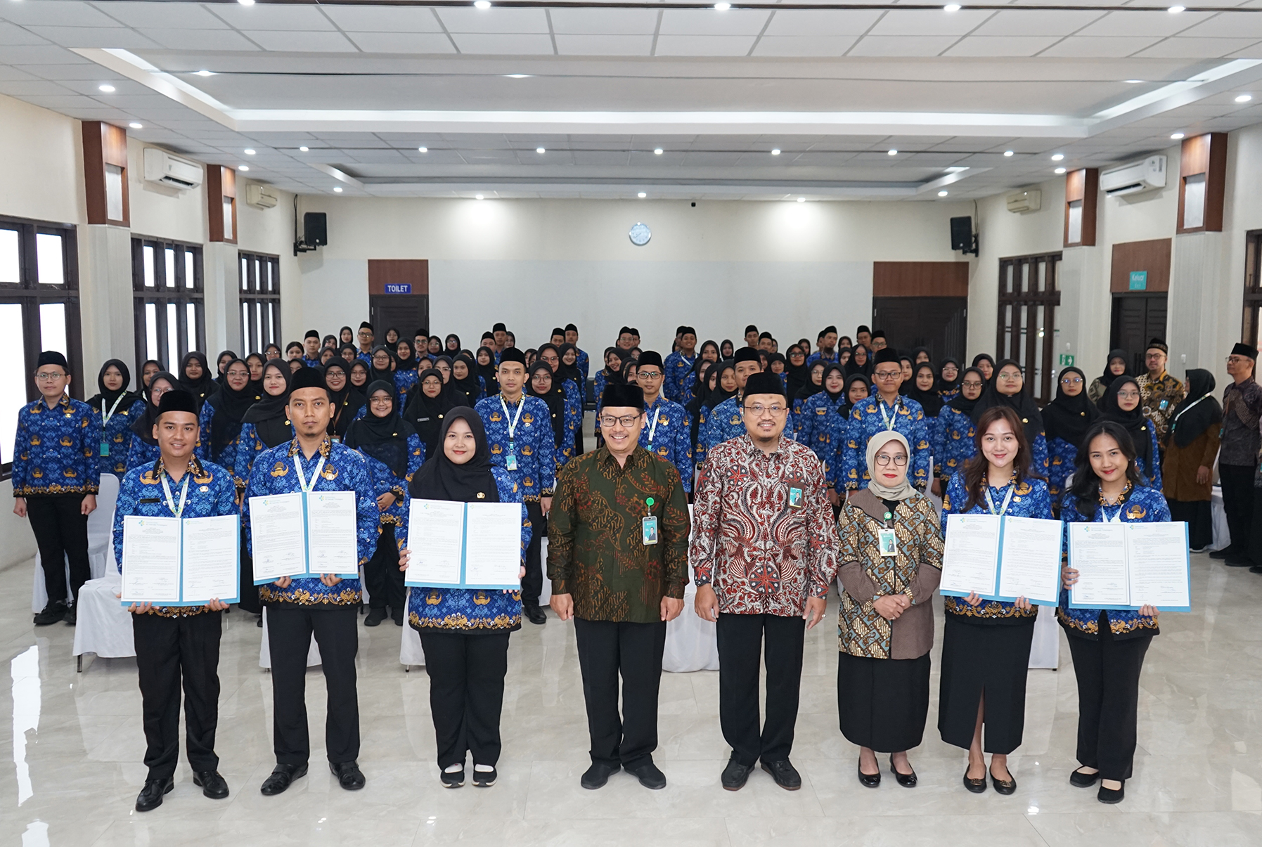 99 PNS RS Soeradji Resmi Ambil Sumpah dan Dilantik dalam Jabatan Fungsional
