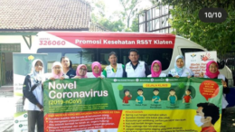 Sosialisasi Novel Coronavirus (2019-nCoV) di Car Free Day Klaten