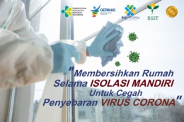 Membersihkan Rumah Selama Isolasi Mandiri, untuk Cegah Penyebaran Virus Corona