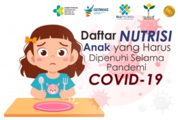Daftar Nutrisi Anak yang Harus Dipenuhi Selama Pandemi COVID-19