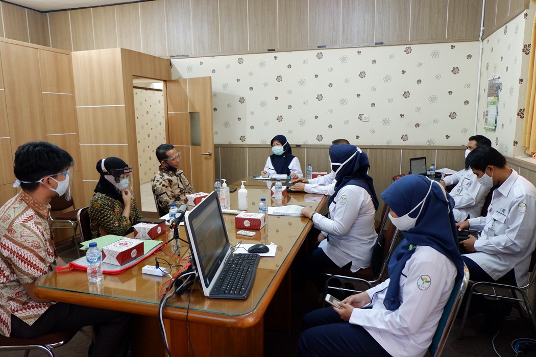 Kunjungan Monev Keterbukaan Informasi 2020 Komisi Informasi Provinsi Jateng ke RSUP dr. Soeradji Tirtonegoro