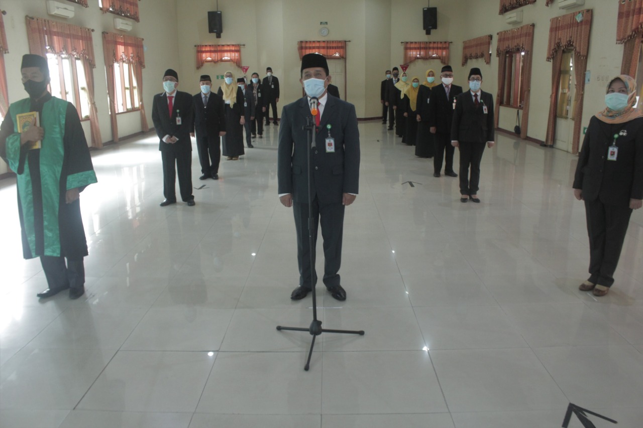 Pelantikan Pejabat Pimpinan Tinggi Pratama Di Lingkungan Kemenkes RI dan Pelantikan Jabatan Fungsional Di Lingkungan RSUP dr. Soeradji Tirtonegoro Klaten
