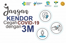 Jangan Kendor Cegah COVID-19 dengan 3M