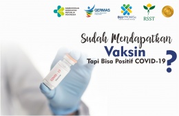 Sudah Mendapatkan Vaksin, Tapi Bisa Positif COVID-19?