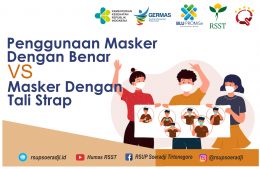 Penggunaan Masker Dengan Benar VS Masker Dengan Tali Strap