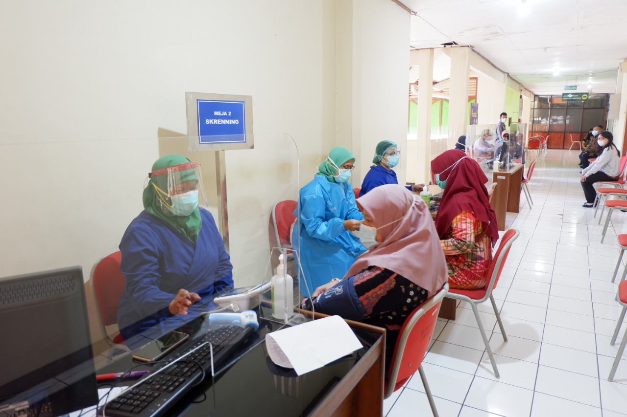 Pelaksanaan Vaksinasi COVID-19 Bagi ASN Pemda Klaten
