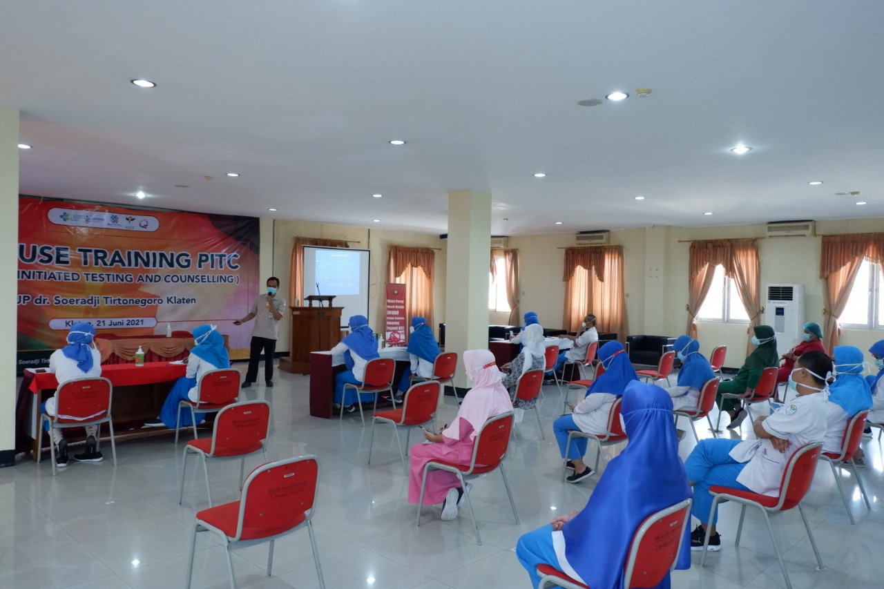 In House Training PITC di RSUP Dr. Soeradji Tirtonegoro Klaten