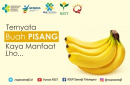Ternyata Buah Pisang Kaya Manfaat Lho...
