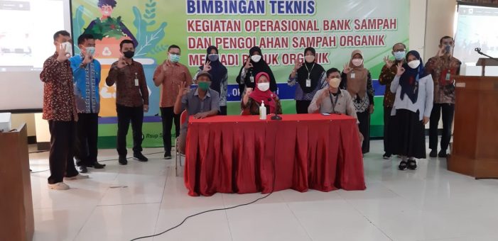 Bimbingan Teknis Kegiatan Operasional Bank Sampah dan Pengolahan Sampah Organik Menjadi Pupuk Organik