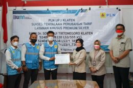 RSUP dr. Soeradji Tirtonegoro Klaten Terima Sertifikat Layanan Premium dari PLN