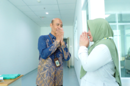 Direksi Sambangi Seluruh Unit, Halal Bihalal RS Soeradji Penuh Kehangatan